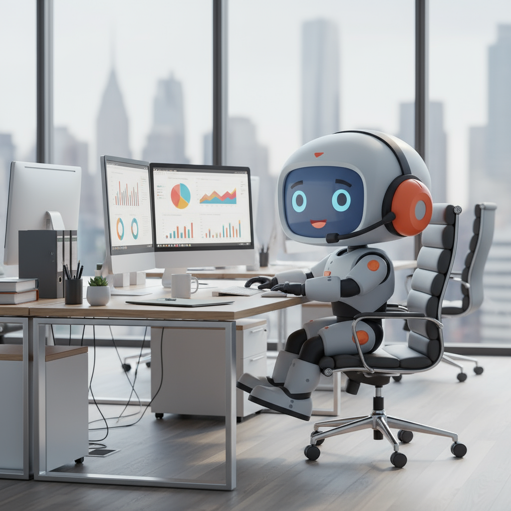 AI agent dashboard with CRM and call interface